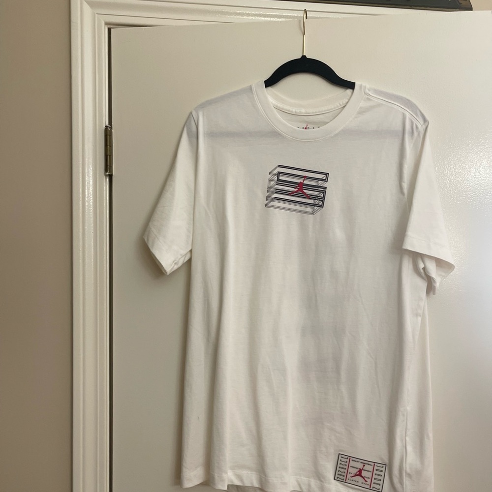 White Jordan Men's T-Shirt